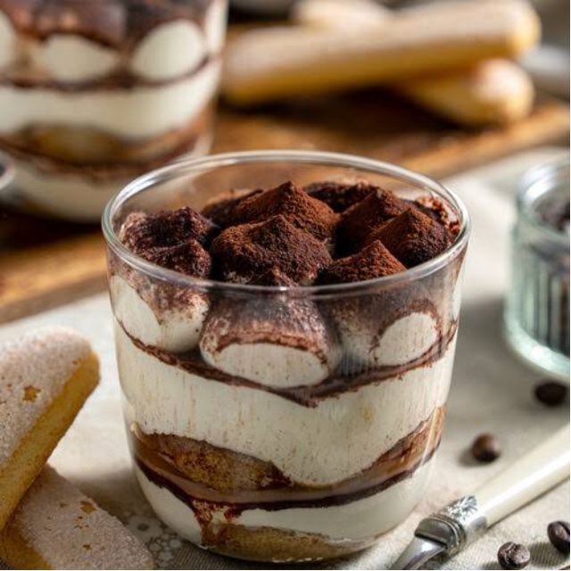 Tiramisu la pahar